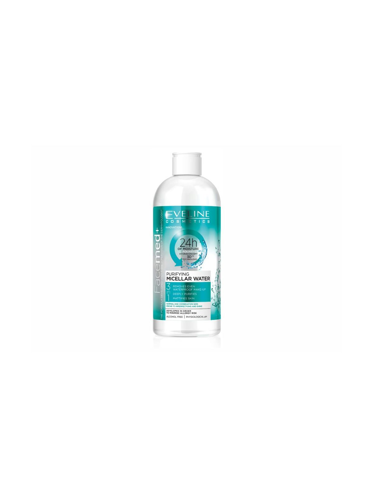Água Micelar Purificante Eveline Facemed 400 ml