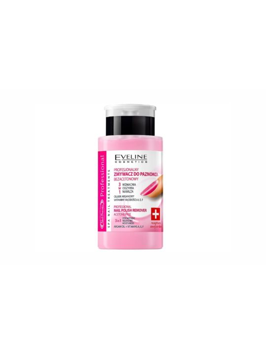 Removedor Verniz com Doseador Eveline Nail Therapy 190 ml