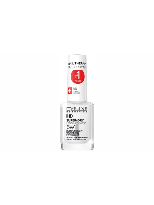 Verniz Top Coat Secagem Ultra Rápida 5 em 1 Eveline Nail The