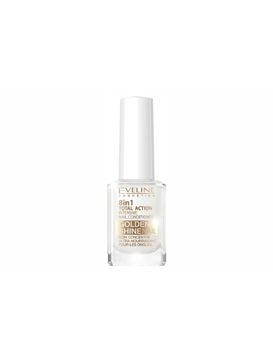Condicionador para Unhas 8 em 1 Eveline Ação Total Golden Sh
