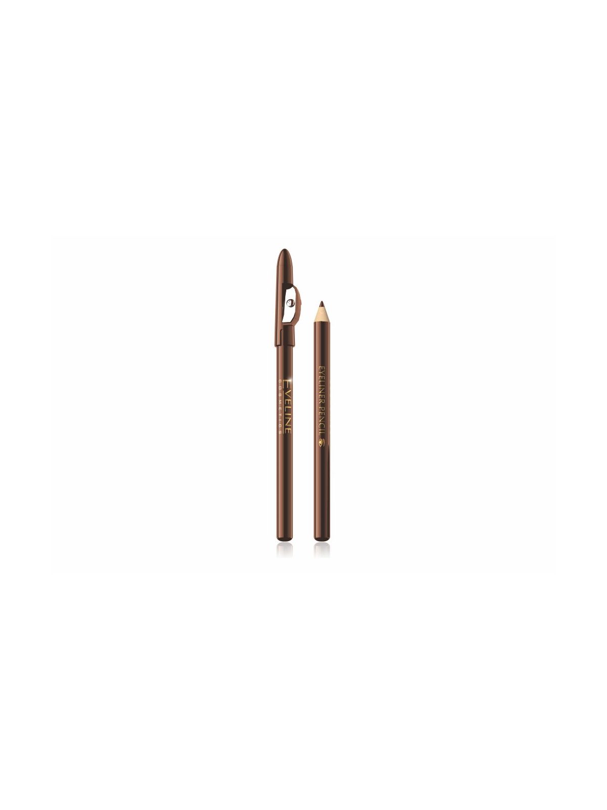 Lápis EyeLiner Eveline Long-Wear Castanho