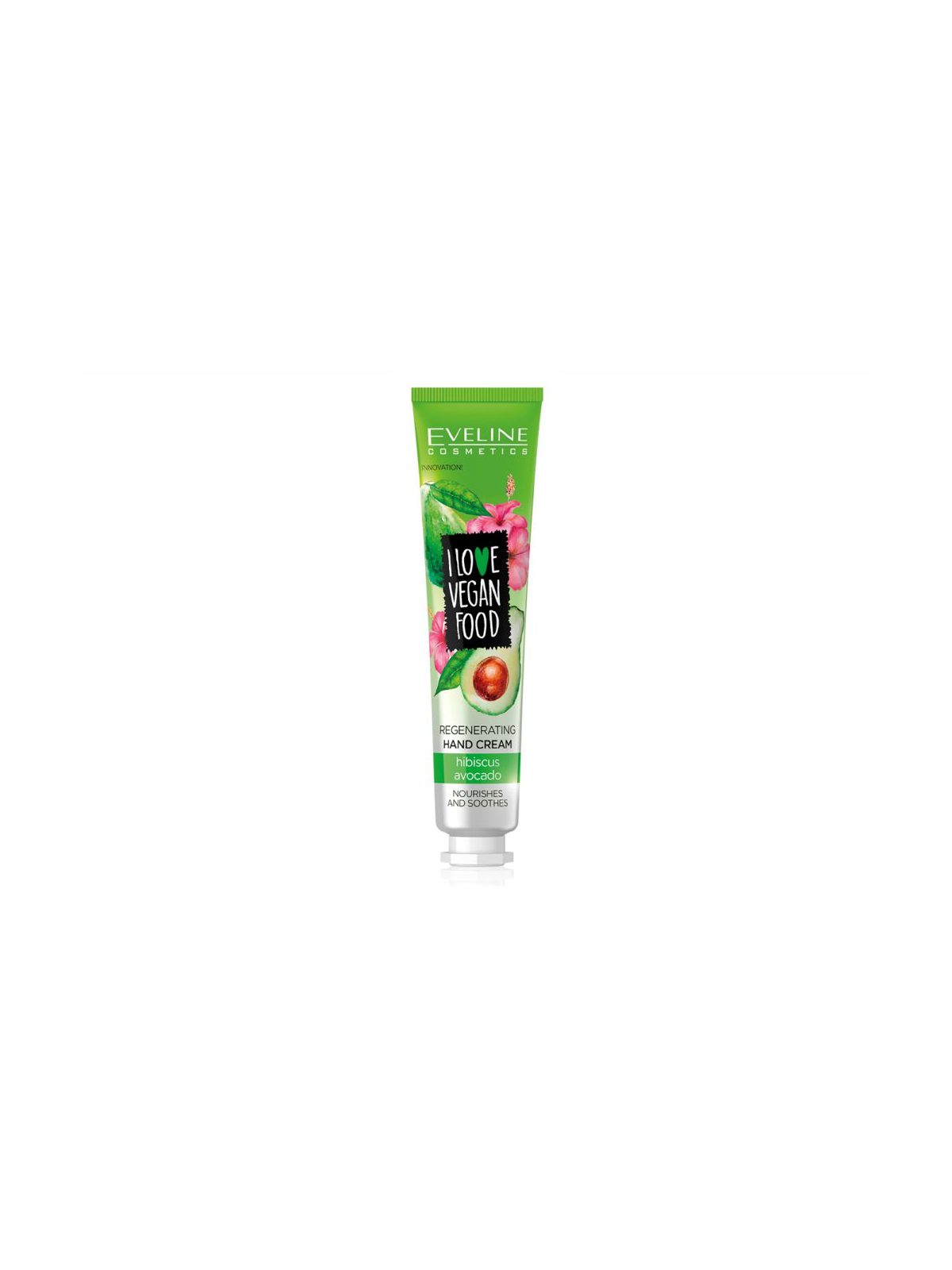 Creme de Mãos Regenerante Abacate e Hibiskus Eveline I Love