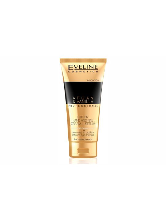 Creme e Sérum Mãos e Unhas Luxuoso Eveline Argan e Baunilha