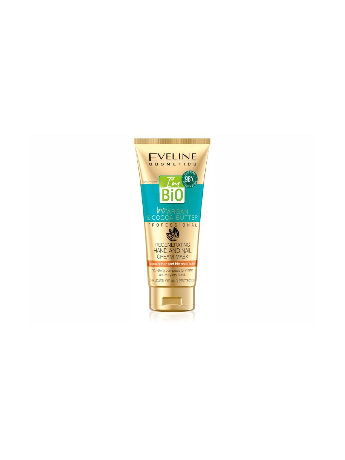 Máscara em Creme Mãos e Unhas Regenerante Eveline Bio Argan
