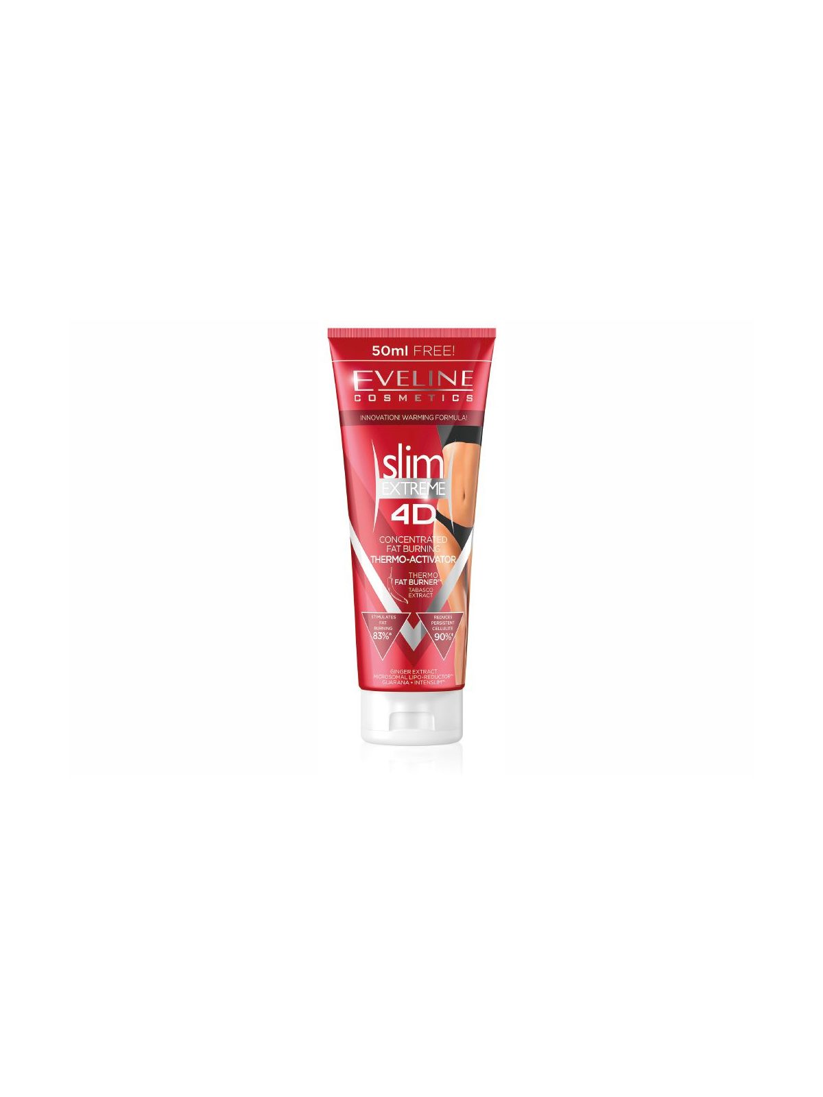 Sérum Tonificante Termoativo Eveline Slim Extreme 4D 250 ml
