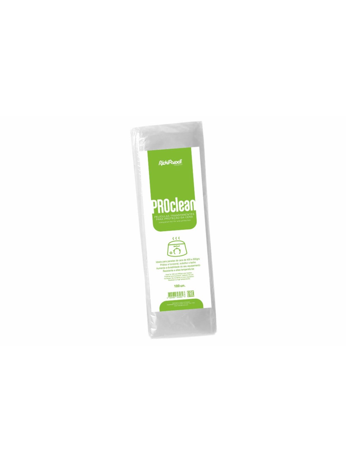 Proteção para Cera Rickiparodi Proclean Transparente 100 Uni