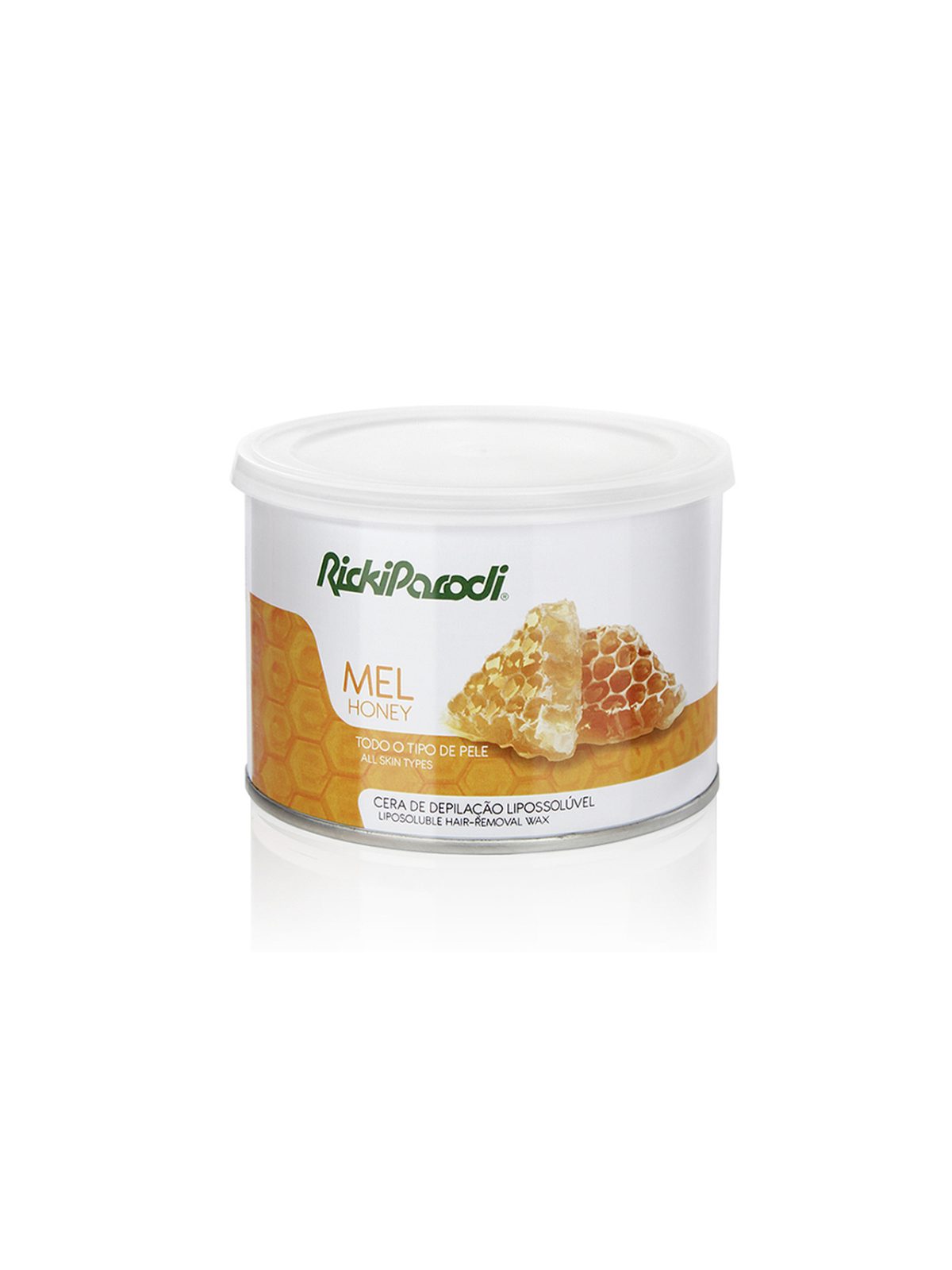 Cera Depilatória Lipossolúvel Rickiparodi Mel 400 gr