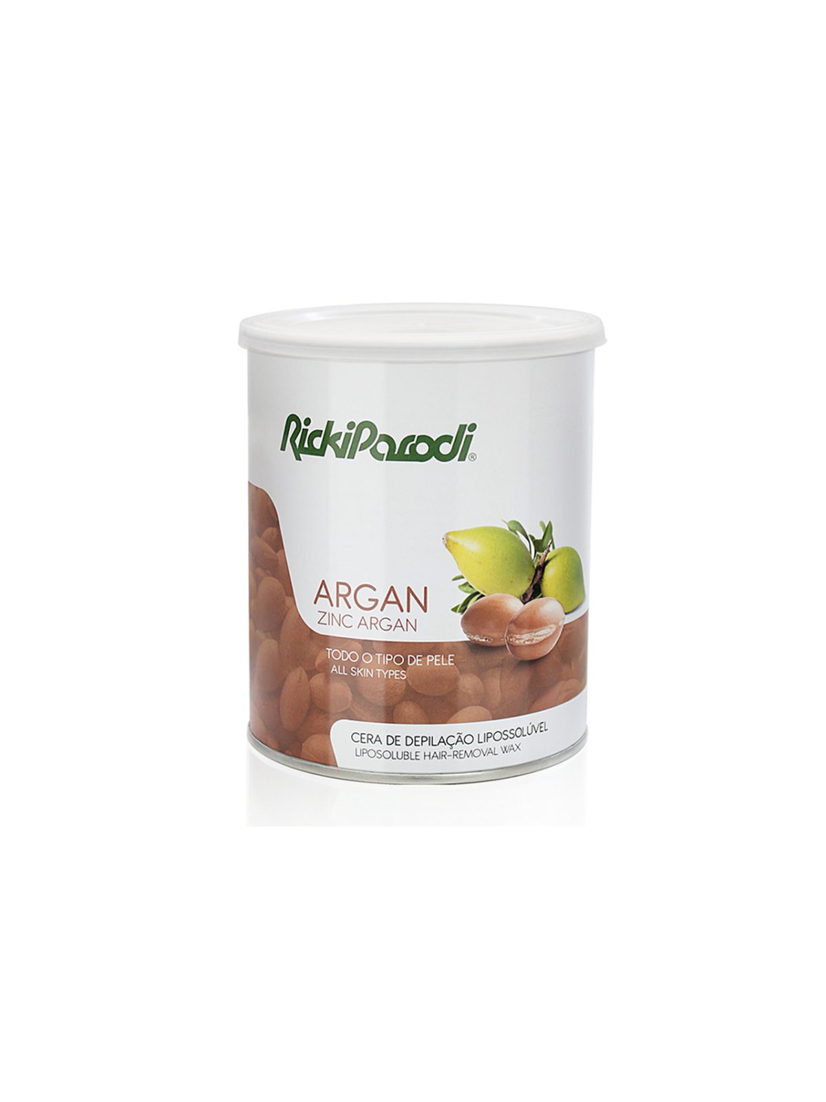 Cera Depilatória Lipossolúvel Rickiparodi Óxido Zinco & Arga