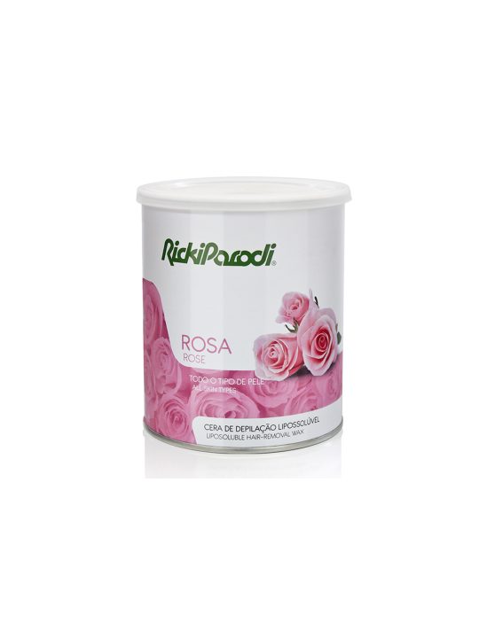Cera Depilatória Lipossolúvel Rickiparodi Titânio Rosa 800 g