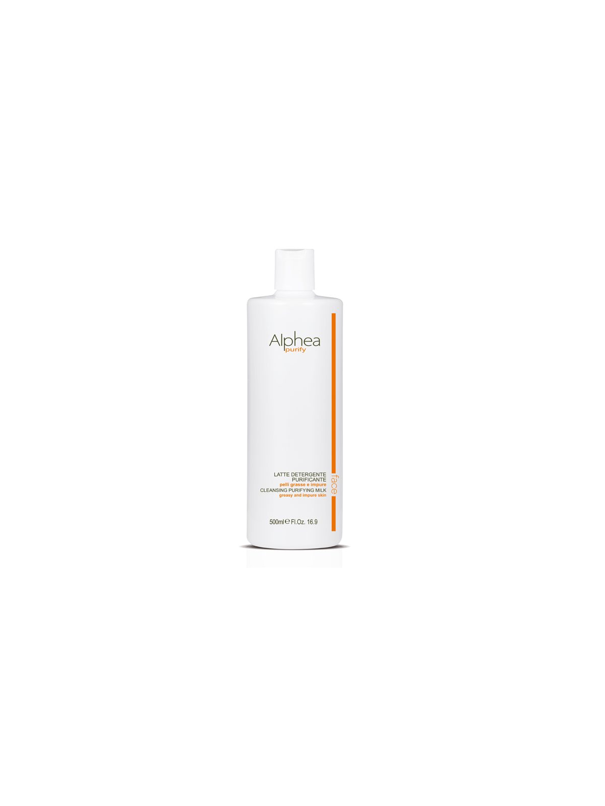 Leite de Limpeza Rosto Alphea Pele Oleosa Purificante 500 ml