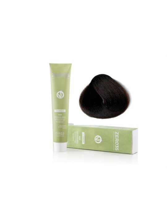 Coloração Capilar Emmebi Vegan Zero35 Be Green 4/63 100 ml