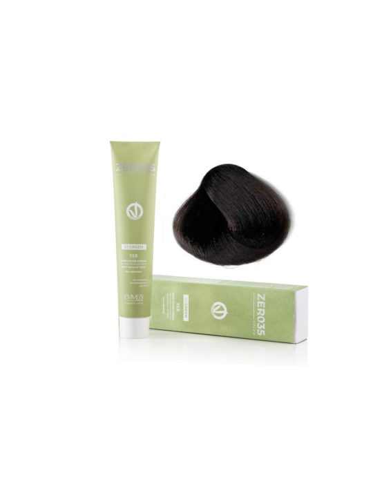 Coloração Capilar Emmebi Vegan Zero35 Be Green 5/11 100 ml