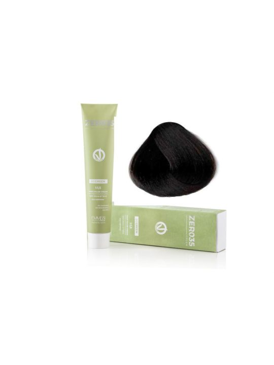 Coloração Capilar Emmebi Vegan Zero35 Be Green 4/8 100 ml