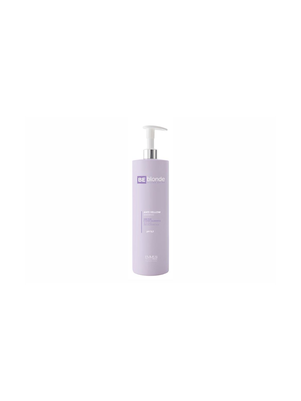 Shampoo Emmebi Silver Shine Antiamarelo pH 5,2 1000 ml