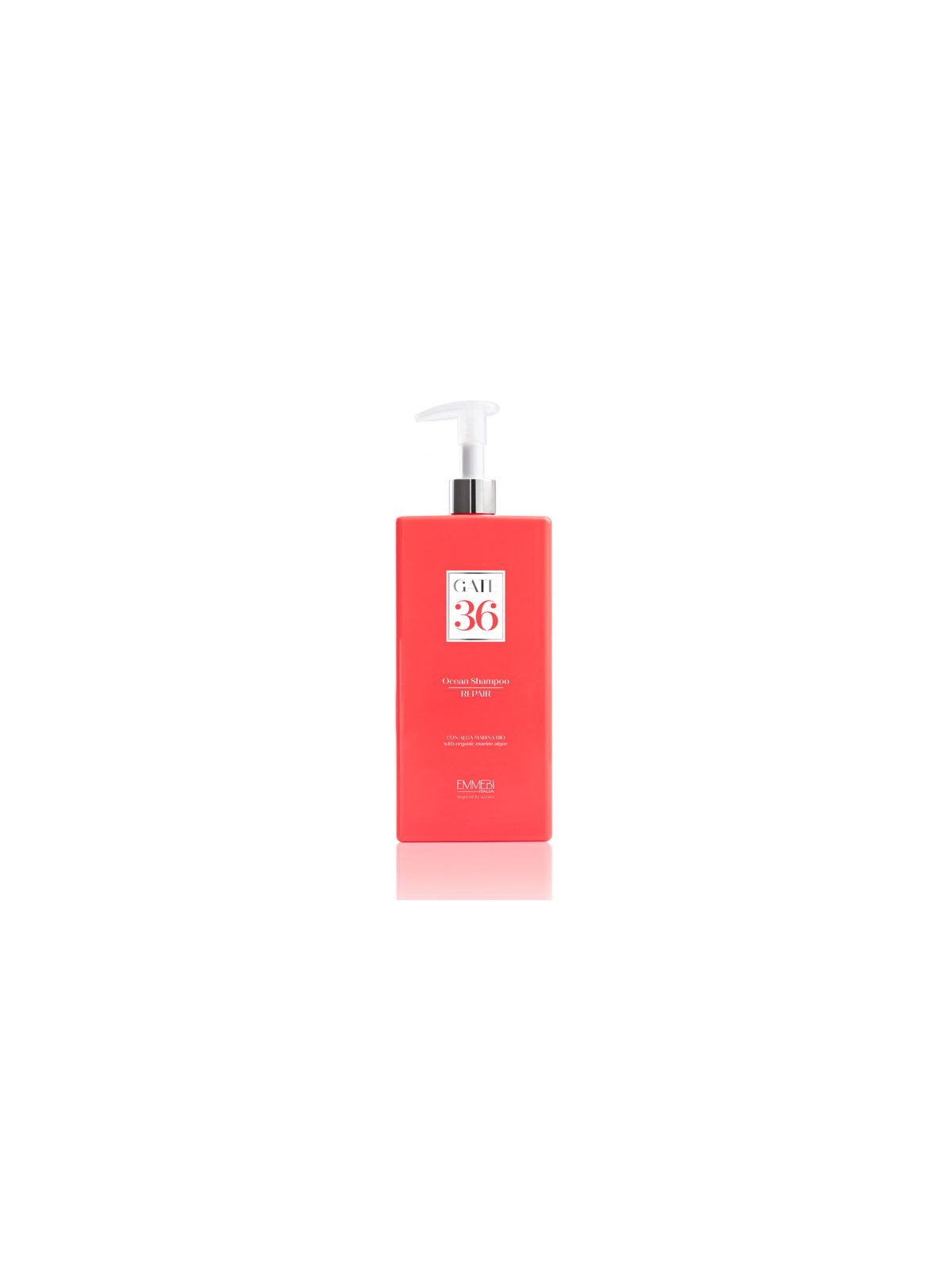 Shampoo Emmebi Gate Ocean Cabelos Danificados 1000 ml