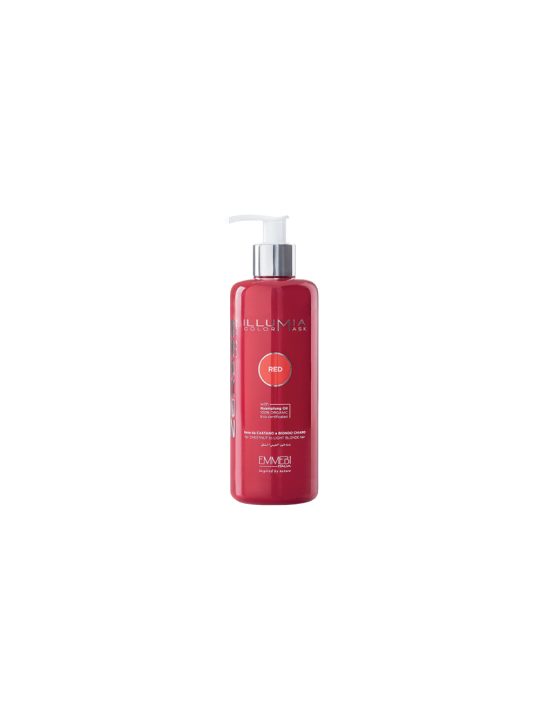 Máscara Capilar Colorante Emmebi Illumia Vermelha 300 ml