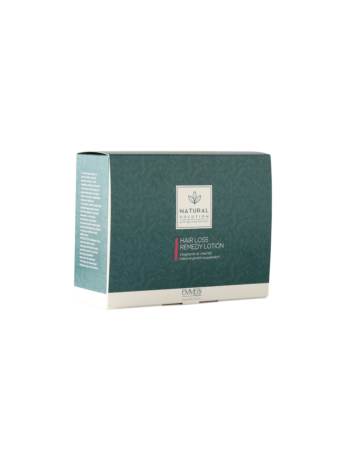 Ampolas Emmebi Natural Solution Antiqueda 12 x 10 ml