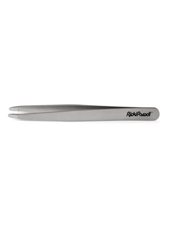 Pinça Redonda Rickiparodi Inox 9 cm