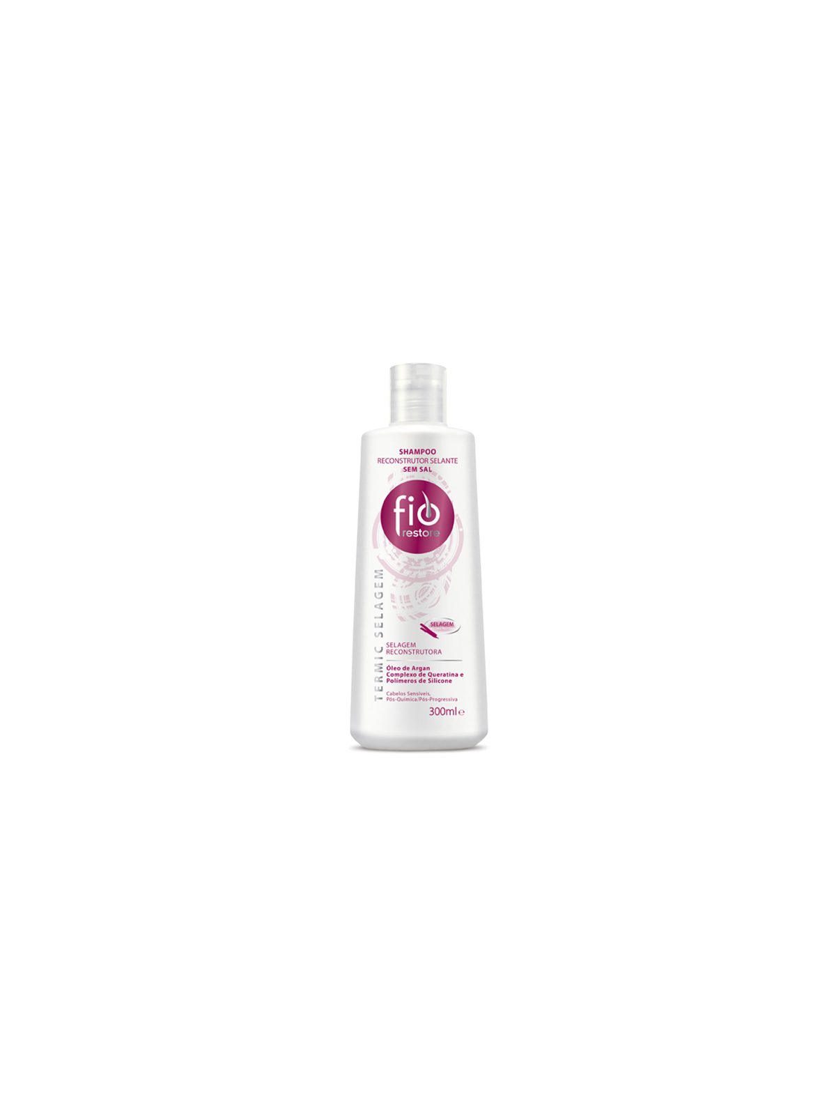 Shampoo Fio Restore Termic Selagem 300 ml