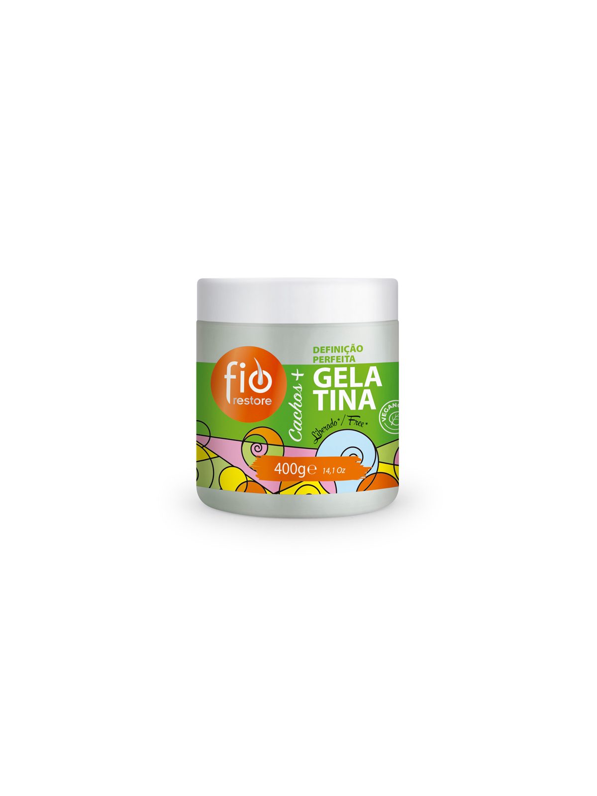 Gelatina Capilar Fio Restore Cachos + 400 gr