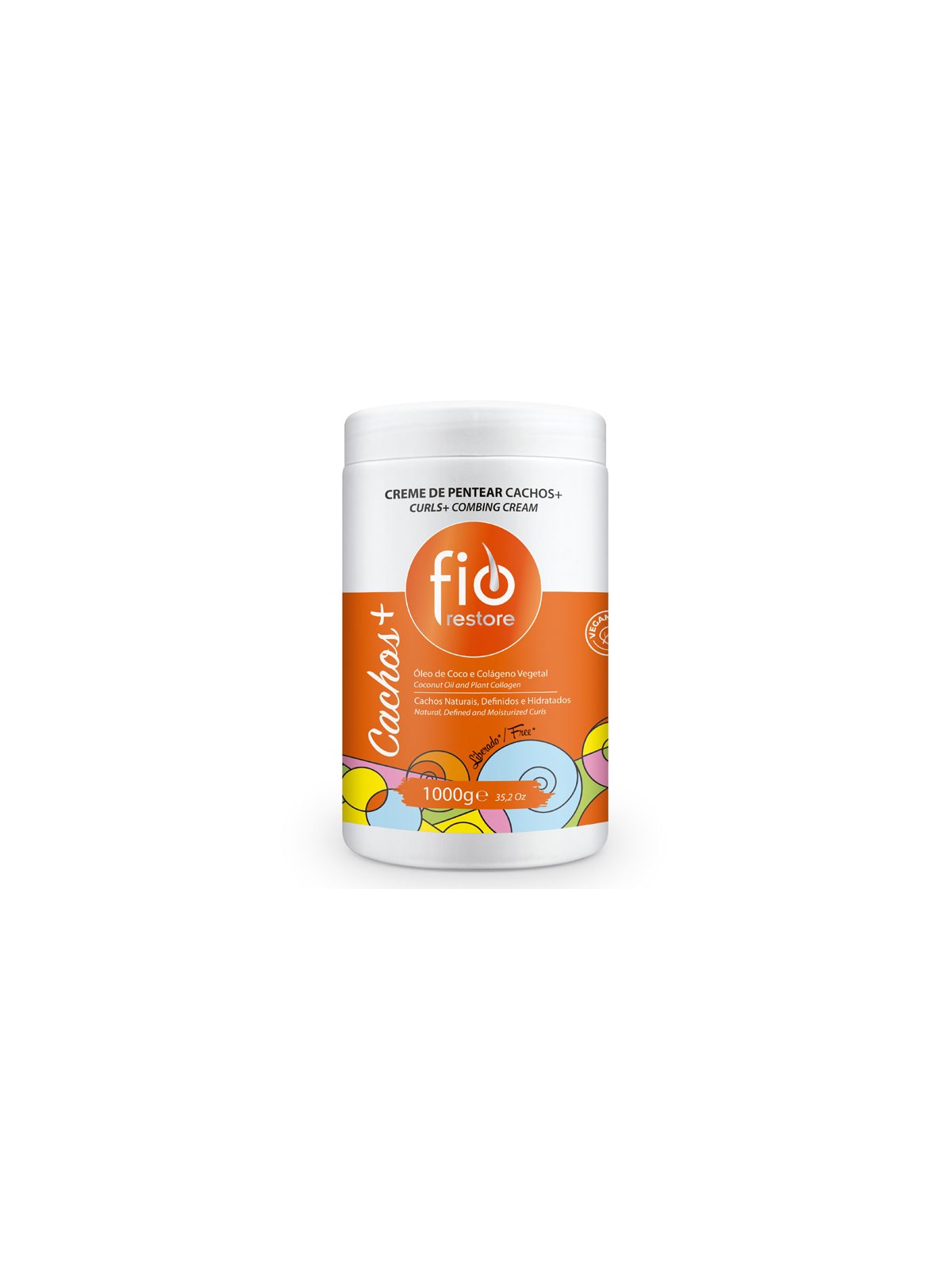 Creme de Pentear Fio Restore Cachos + 1 Kg