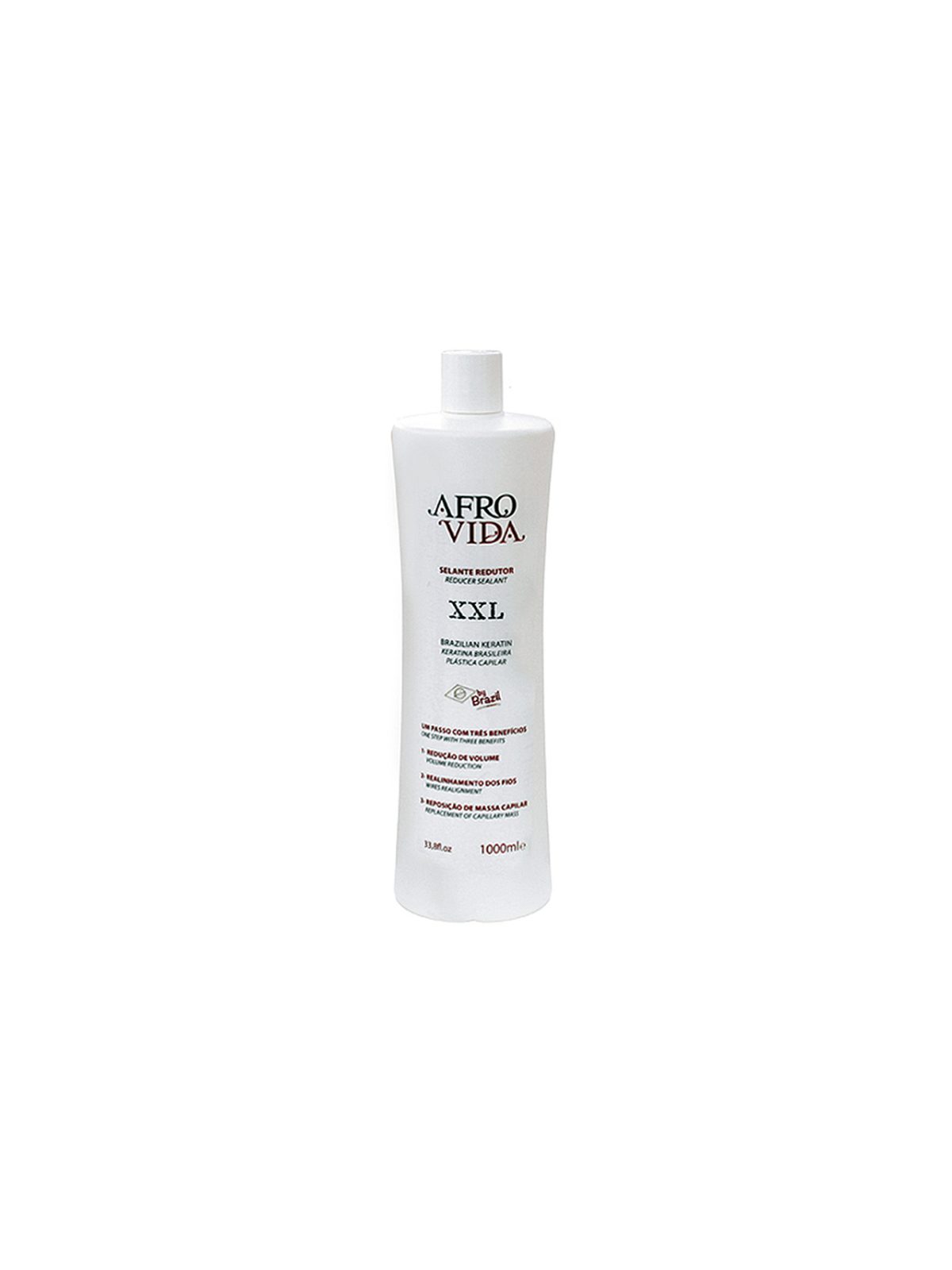 Selante Capilar Afrovida Xxl Queratina 1000 ml