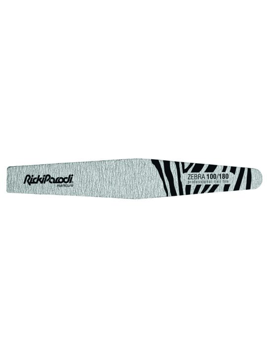 Lima de Unhas Rickiparodi Trapézio Zebra 100/180 10 Unidades