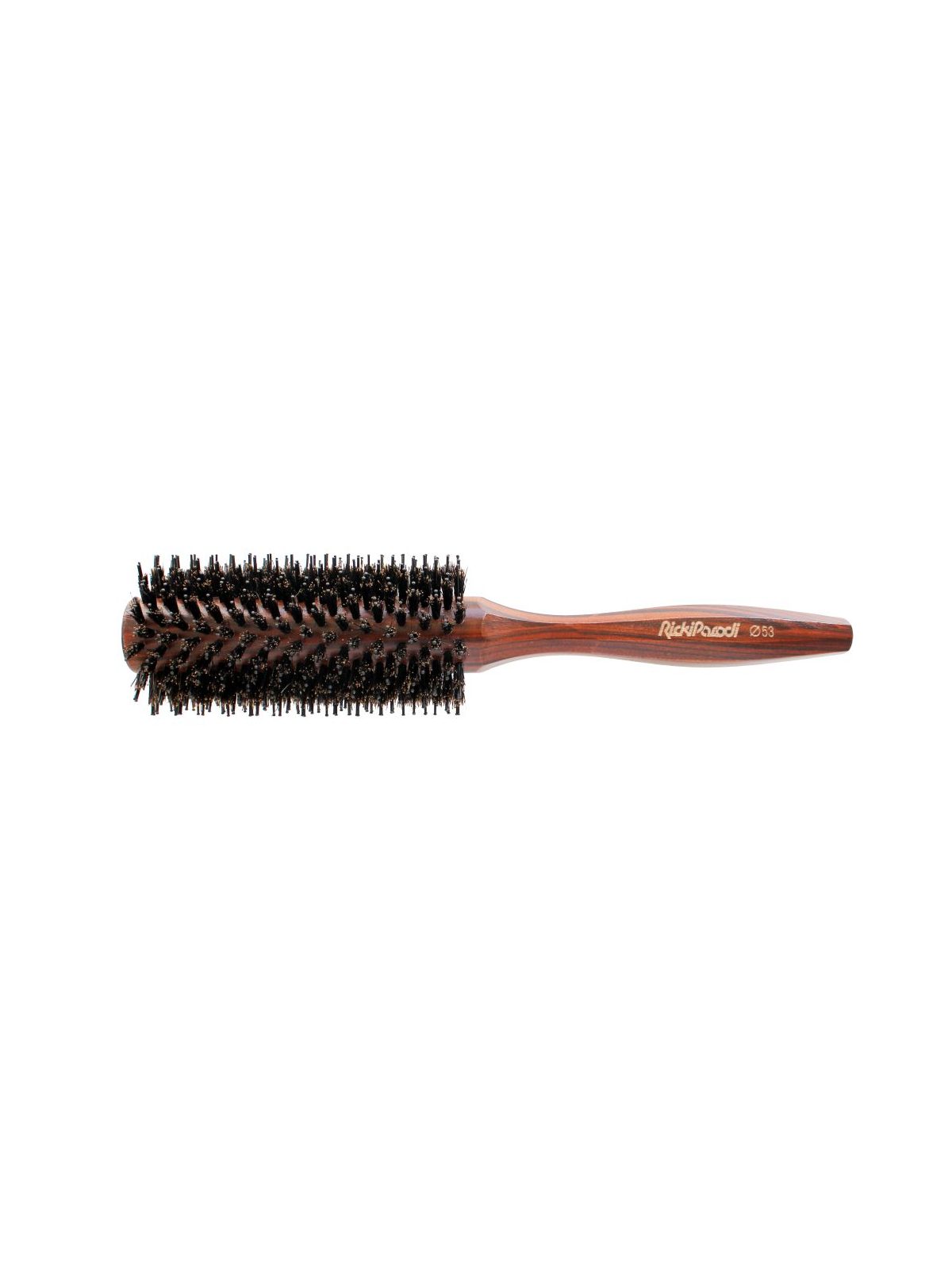 Escova Cabelo Circular Rickiparodi Wood Pro 53 mm