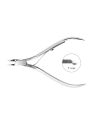 Alicate Cutículas Baruffaldi Aço 10 cm - 7 mm