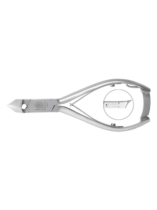 Alicate Unhas Baruffaldi 1/2 Lua Inox 14 cm