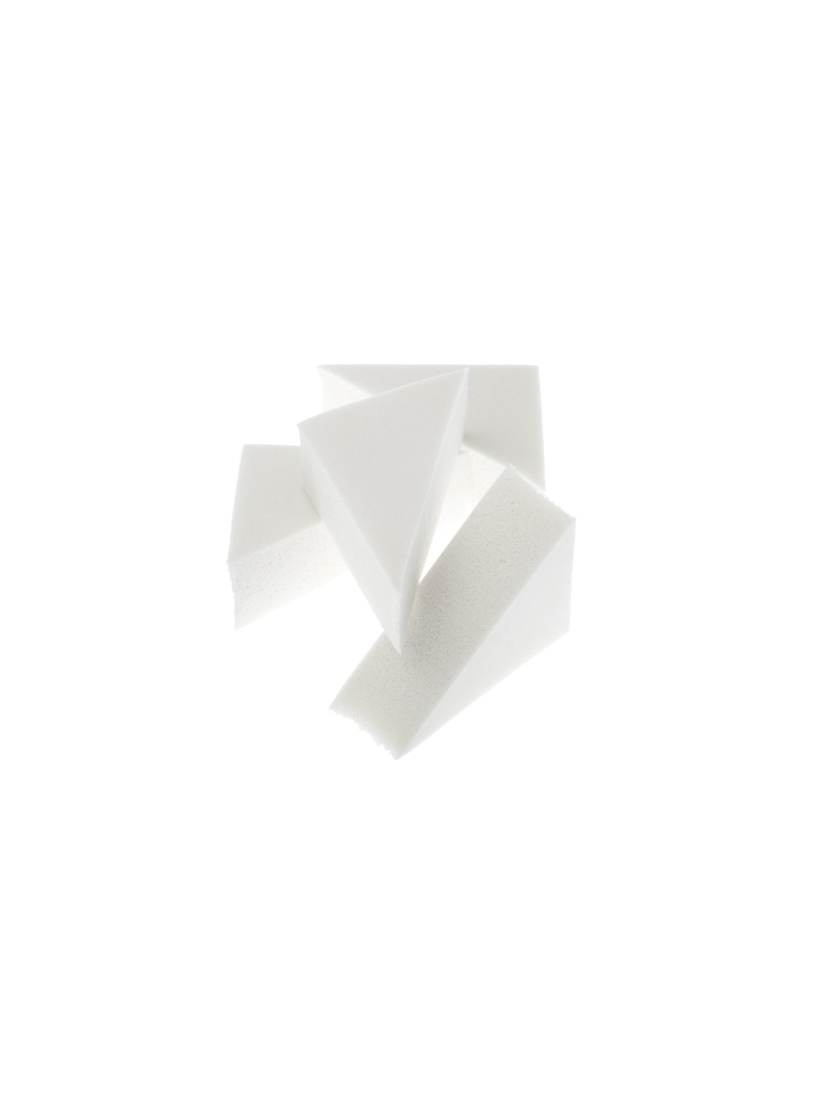 Esponja Maquilhagem Dorleac Triangulares Brancas