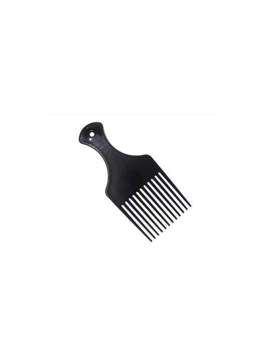 Pente Plástico Garfo Simples Preto