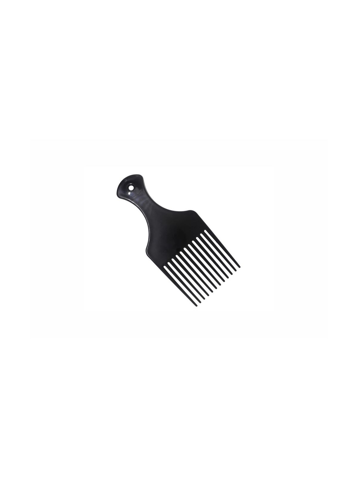 Pente Plástico Garfo Simples Preto