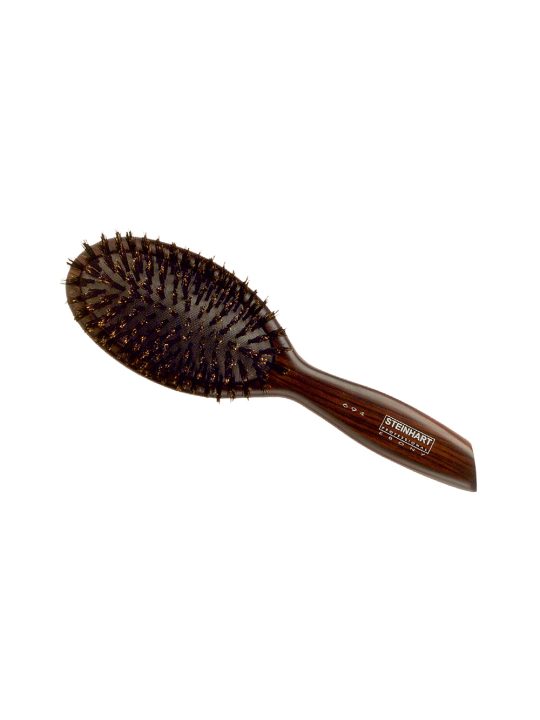 Escova Cabelo Pneumática Oval Steinhart Ebony 694 Madeira