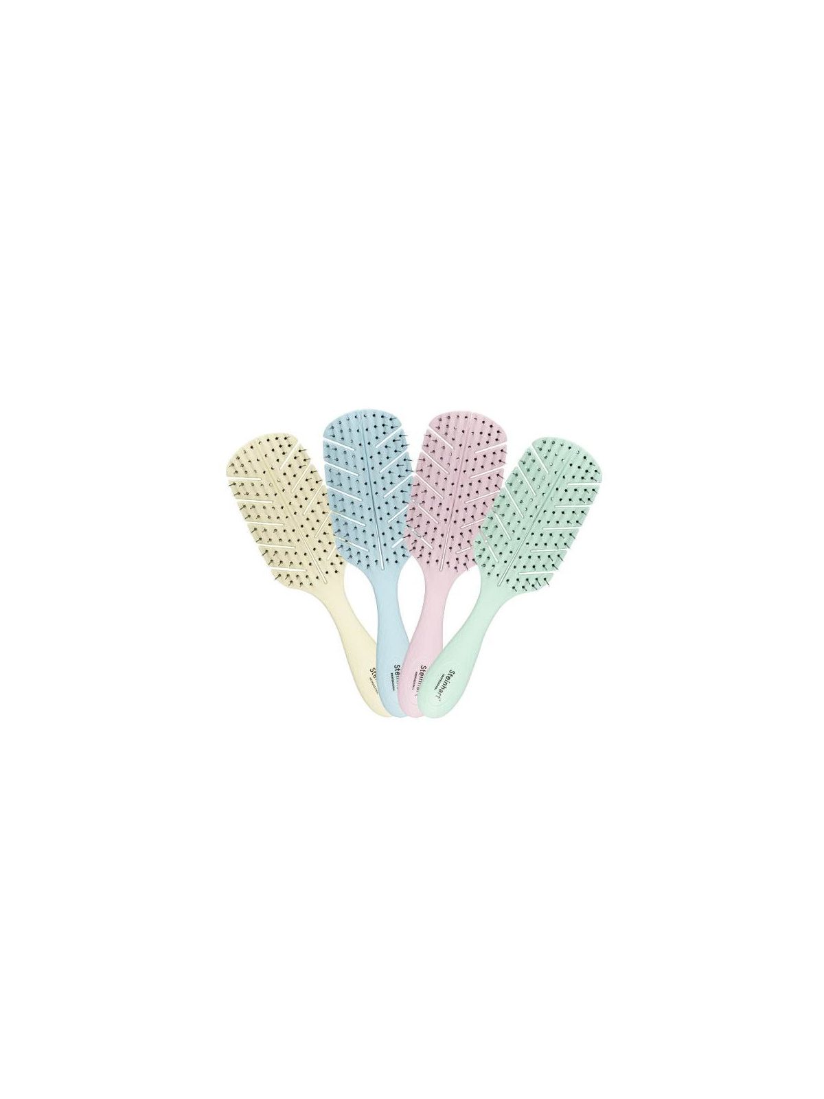 Escova Cabelo Ergoflex Steinhart Biodegradável Cores Diversa
