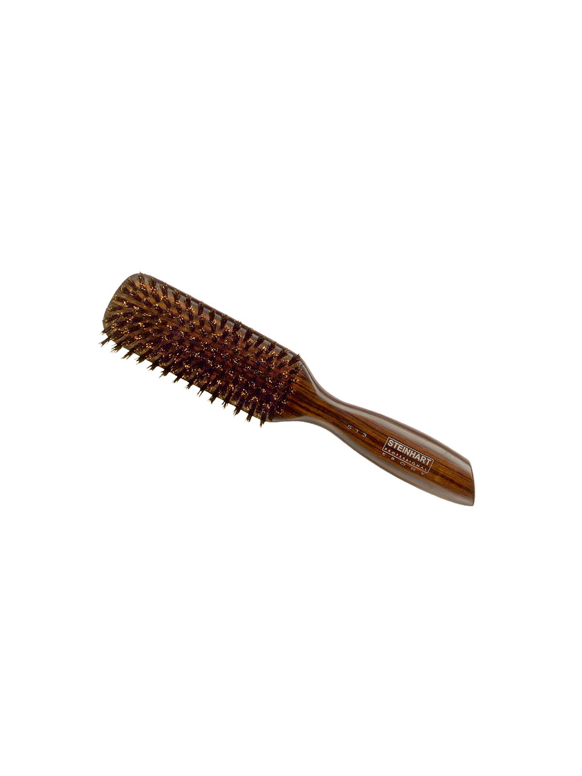 Escova Cabelo Retangular Steinhart Ebony 513 Madeira Pequena
