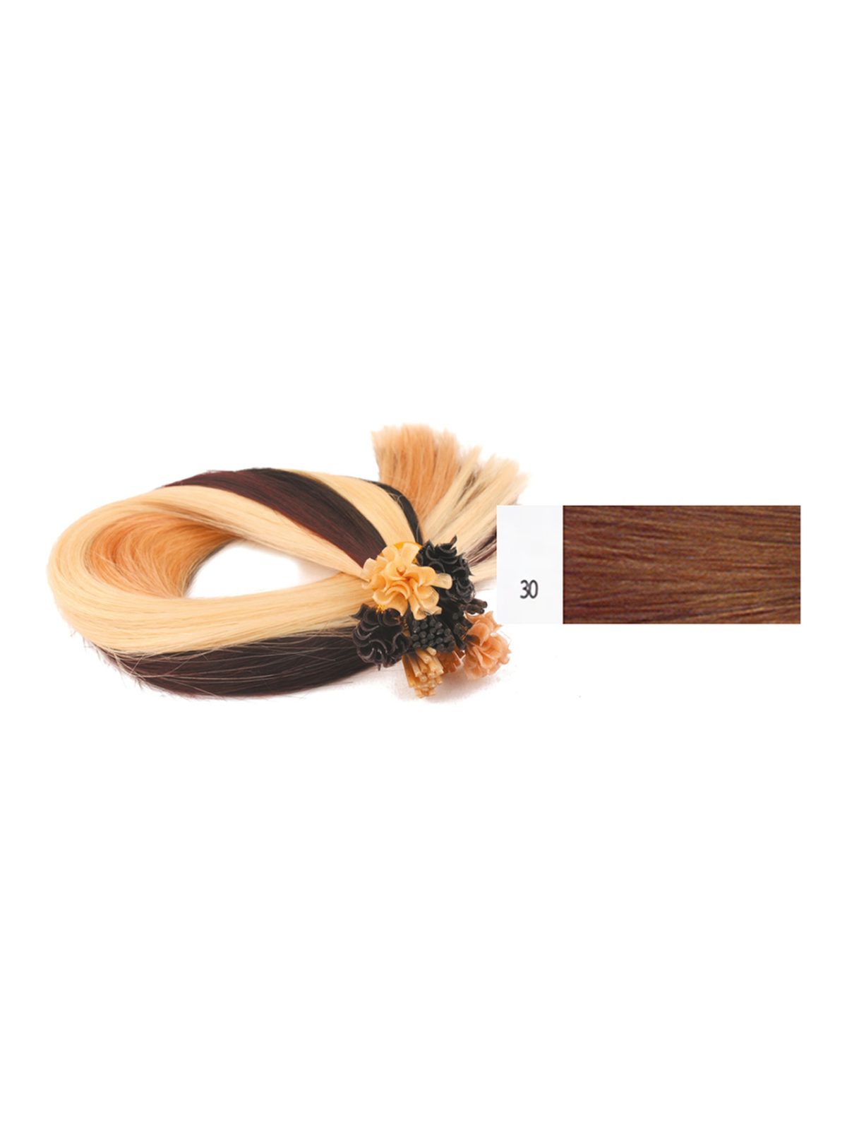 Extensões Cabelo 100% Humano Kayextensions Natural 30 55 cm