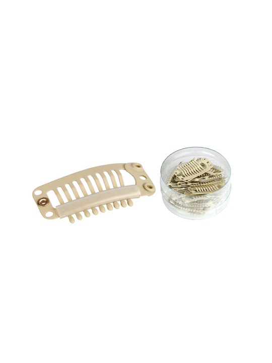 Clip para Extensões Kayextensions Bege 25 Unidades