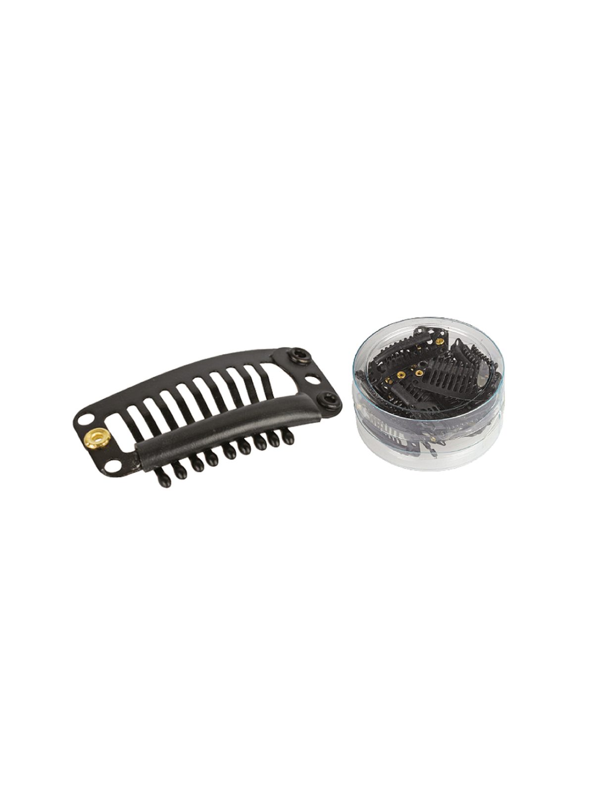 Clip para Extensões Kayextensions Preto 25 Unidades