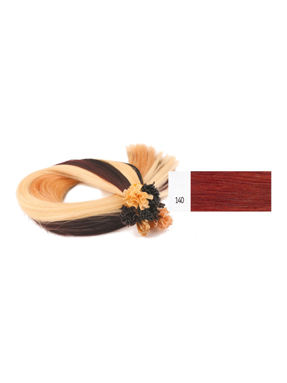 Extensões Cabelo 100% Humano Kayextensions Natural 140 55 cm