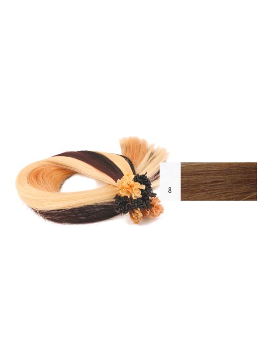 Extensões Cabelo 100% Humano Kayextensions Natural 8 55 cm 5