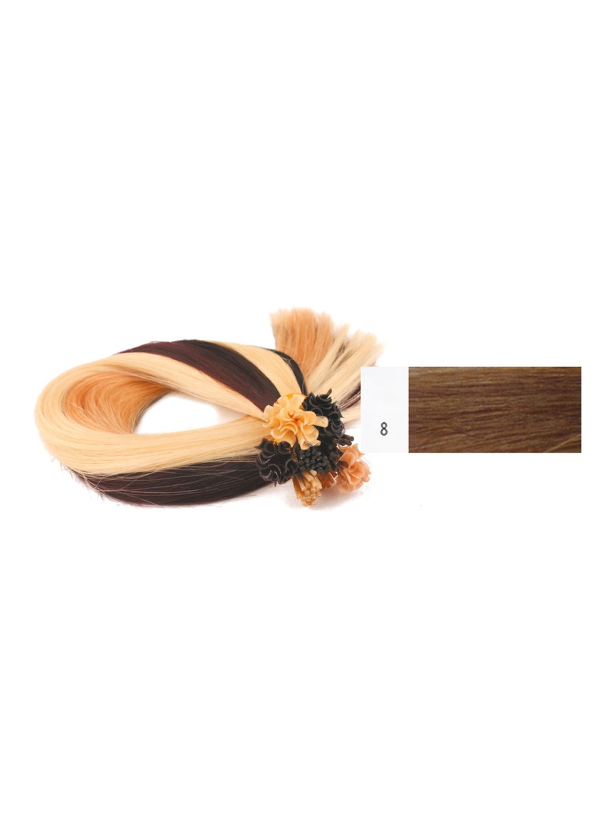 Extensões Cabelo 100% Humano Kayextensions Natural 8 55 cm 5