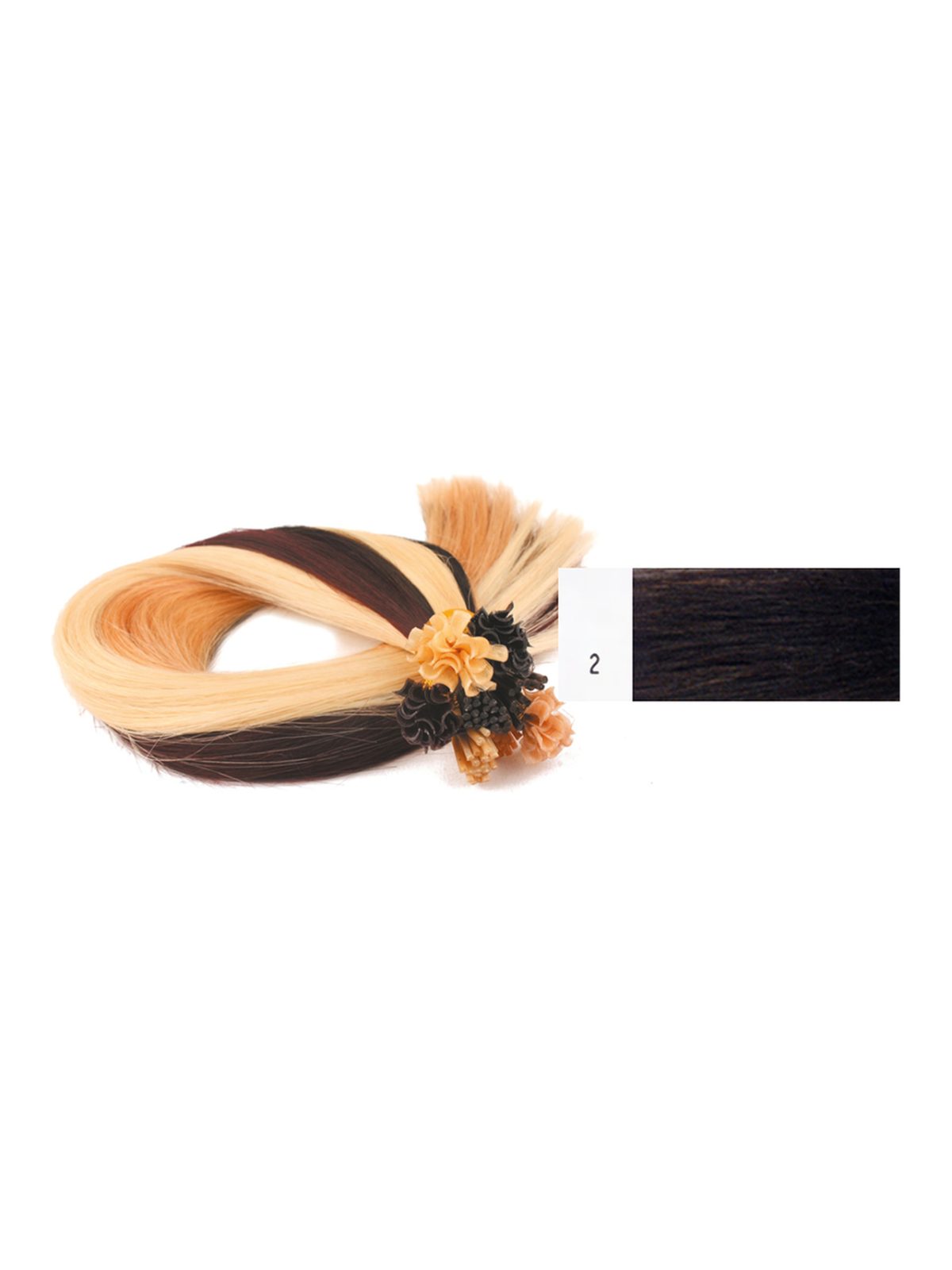 Extensões Cabelo 100% Humano Kayextensions Natural 2 55 cm 5