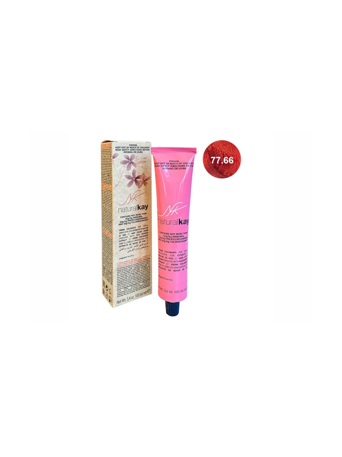 Coloração Capilar Natural Kay 77/66 100 ml