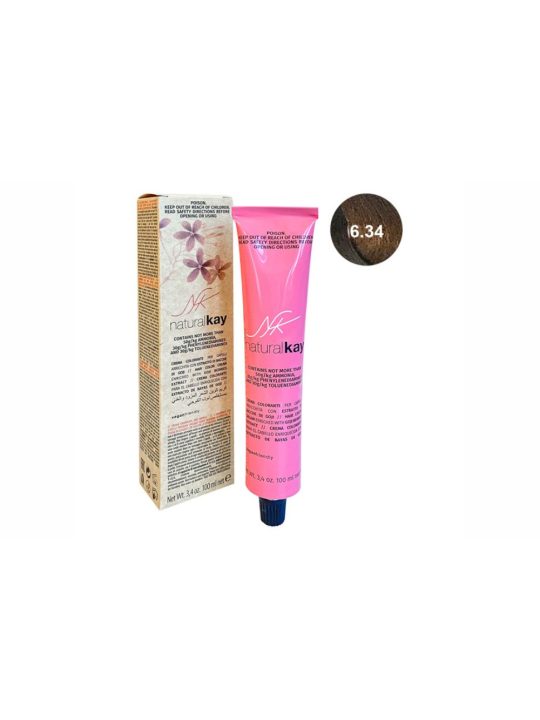 Coloração Capilar Natural Kay 6/34 100 ml