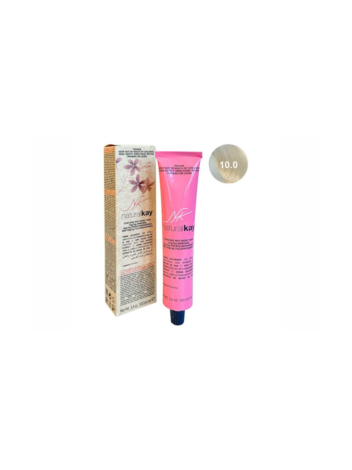 Coloração Capilar Natural Kay 10/0 100 ml