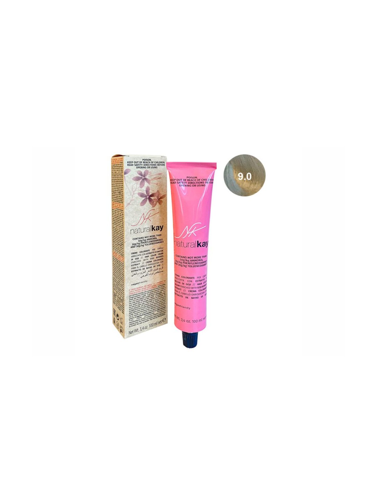 Coloração Capilar Natural Kay 9/0 100 ml