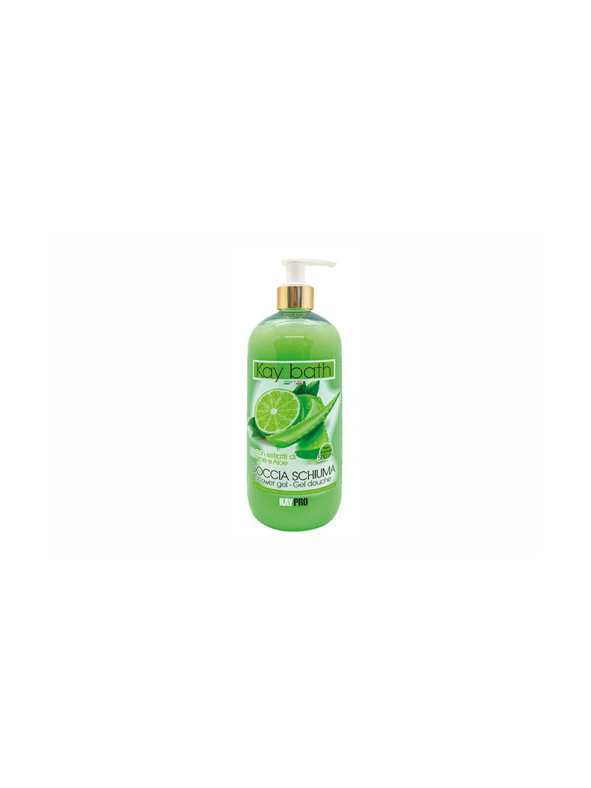Gel de Banho Kay Bath Lima e Aloé 500 ml