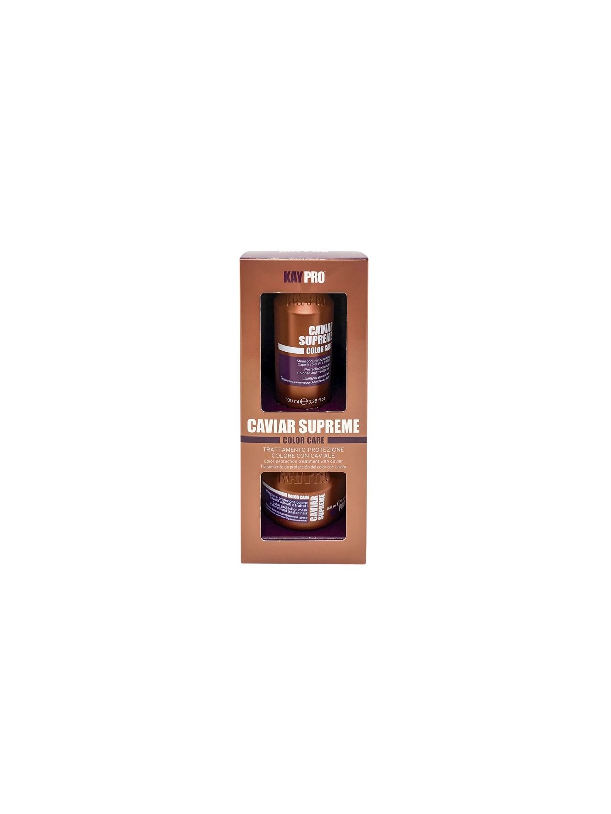 Kit Mini Size Kaypro Caviar Supreme Cabelos Colorados