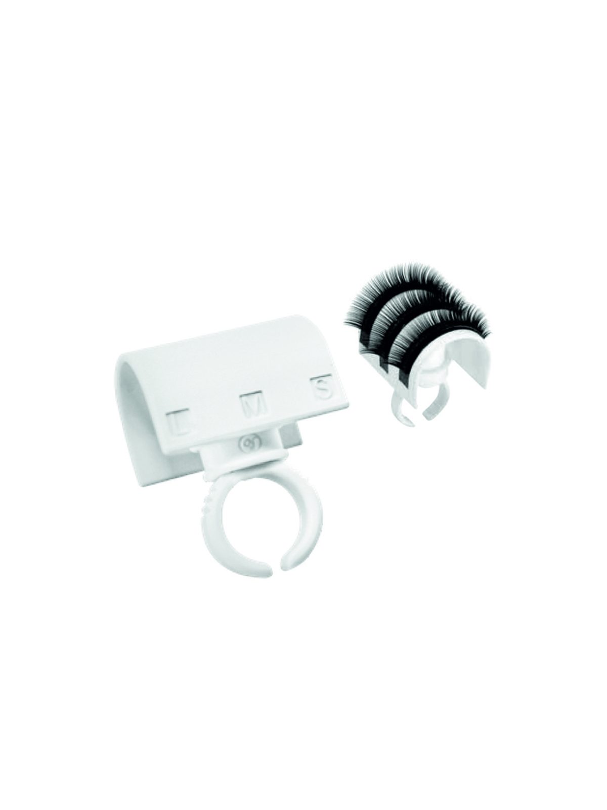 Anel Suporte Pestanas Oxeye Branco